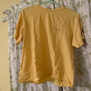 yellow “honey” tee